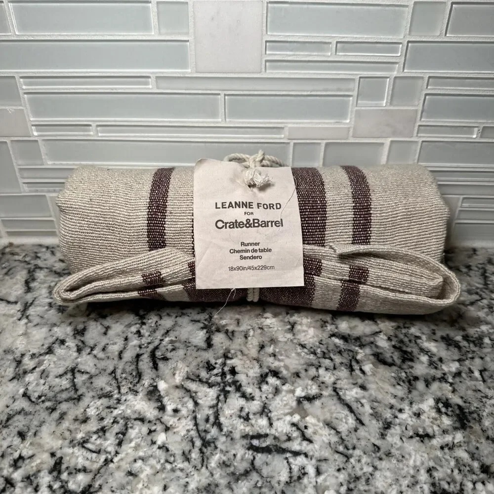 Leanne Ford for Crate & Barrel Table Runner - 18x90